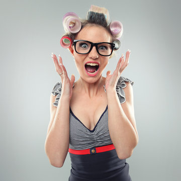 Haufrau Pinup