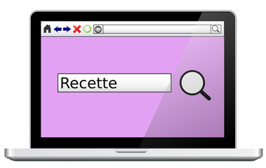 Rechercher Recette sur internet