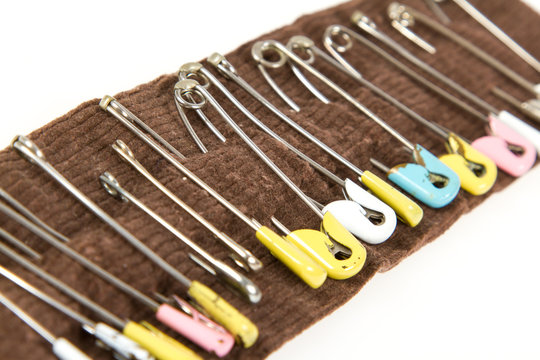 Very old safety pins