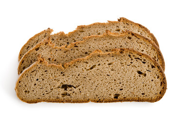 Drei Scheiben Schwarzwälder Brot