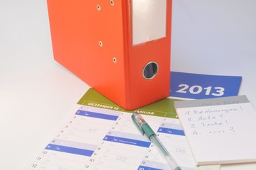Office Jahres-Planung im Kalender