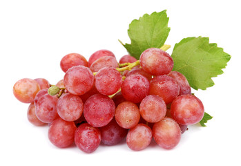 sweet grapes with drops