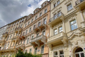 Obraz premium immeuble à karlovy vary