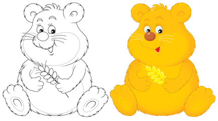 Fototapeta premium Hamster