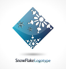 Snowflake Icon Design #Vector