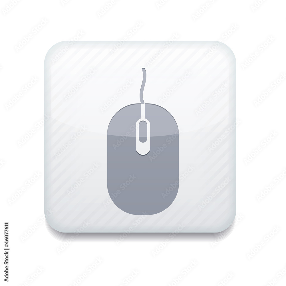 Poster vector version. computer mouse icon.