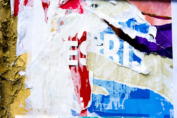 Fototapeta premium Old posters