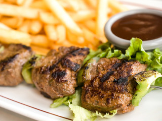 Chicken skewers