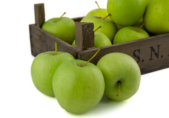 Äpfel mit Kiste III