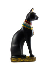 Egyptian cat statuette