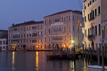 sunrise over the canal grande