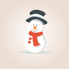 Schneemann, Hintergrund, Weihnachten, Winter