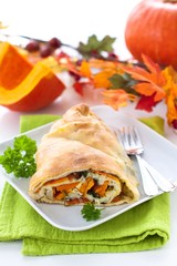 Kürbis Strudel