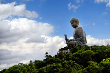 Obraz premium Tian Tan Buddha