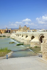 Mezquita Cathedral and Roman Bridge - Cordoba - Spain