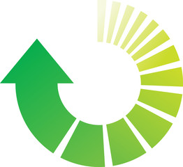 Green Process Arrow