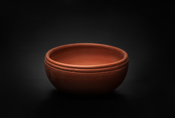 Soft clay pot : bowl