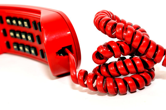 telefono rojo
