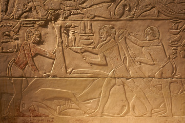 Fototapeta na wymiar Stare Egipt starożytny pisma na tle kamienia