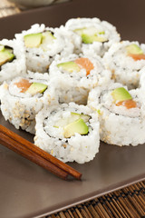 Fresh Homemade Sushi Roll