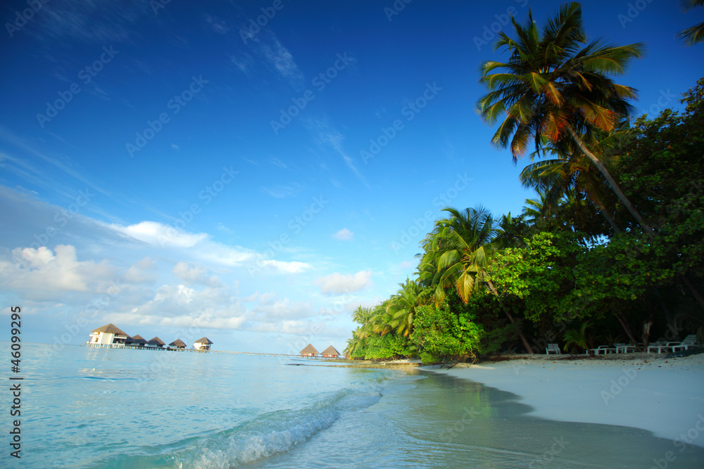 Canvas Prints maldives landscape