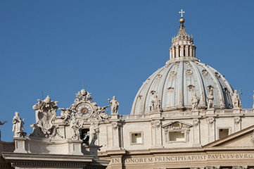 Piazza San Pietro - Roma - obrazy, fototapety, plakaty