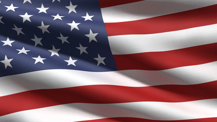 USA flag background - 46099651