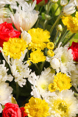 Flowers decoration background