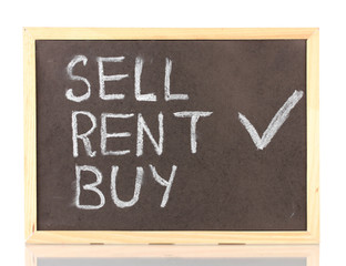 Obraz premium keys with house.isolated on white