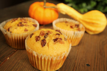Pumpkin muffins
