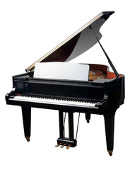 The grand Piano for playing in the orchestra band © venusangel