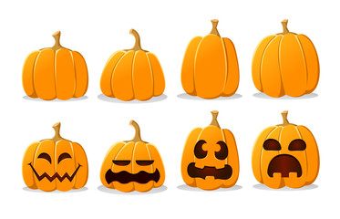 Halloween Pumpkin set