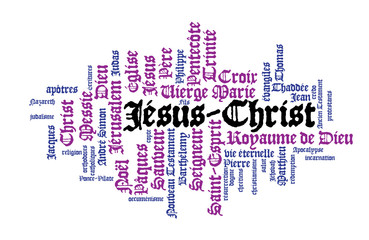 WEB ART DESIGN TAG CLOUD JESUS CHRIST DIEU MESSIE CHRISTMAS  020
