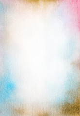 Abstract textured background: blue, brown, and pink patterns