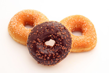 Brioches sucre et chocolat