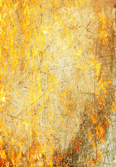 Vintage style grunge background of texture and light