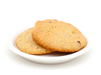 plate with cookies