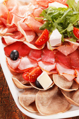 appetizer from meat