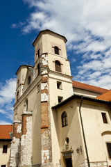 Fototapeta na wymiar Klasztor Benedyktynów w Tyńcu, Polska.