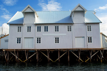 Fish processing plant in Norway