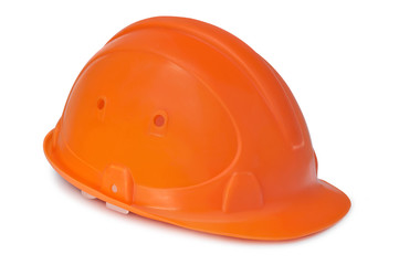 Plastic safety helmet