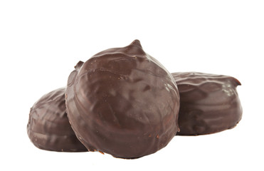 marshmallow in chocolate