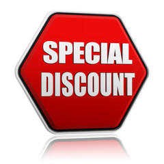 special discount button