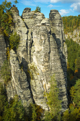 Scenery in Saxon Switzerland