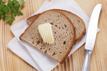 Brot mit Butter