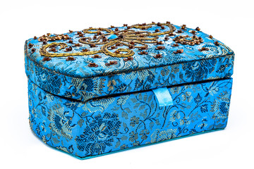 Blue jewel box