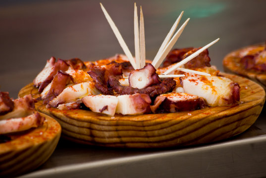 spanish octopus food