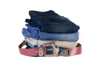 Jeans, Gürtel, Mode