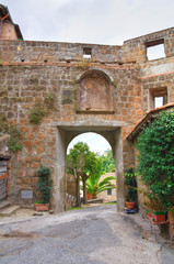 Fototapeta premium Alleyway. Vetralla. Lazio. Italy.