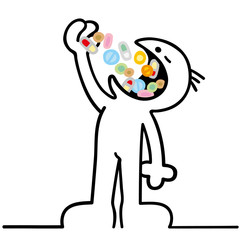 figur pillenschlucker